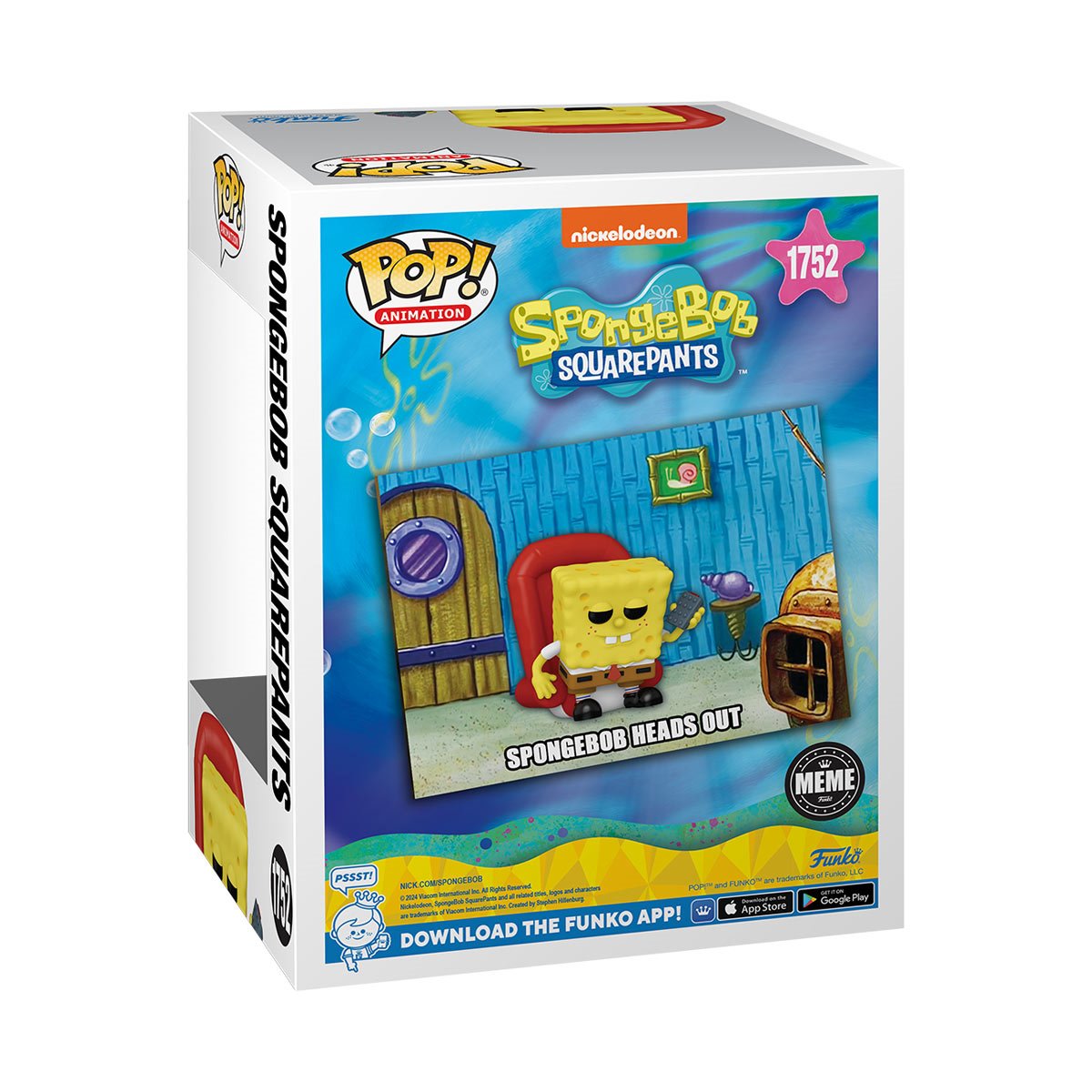 SpongeBob SquarePants Meme Premium Funko Pop! Vinyl Figure #1752 - Image 3