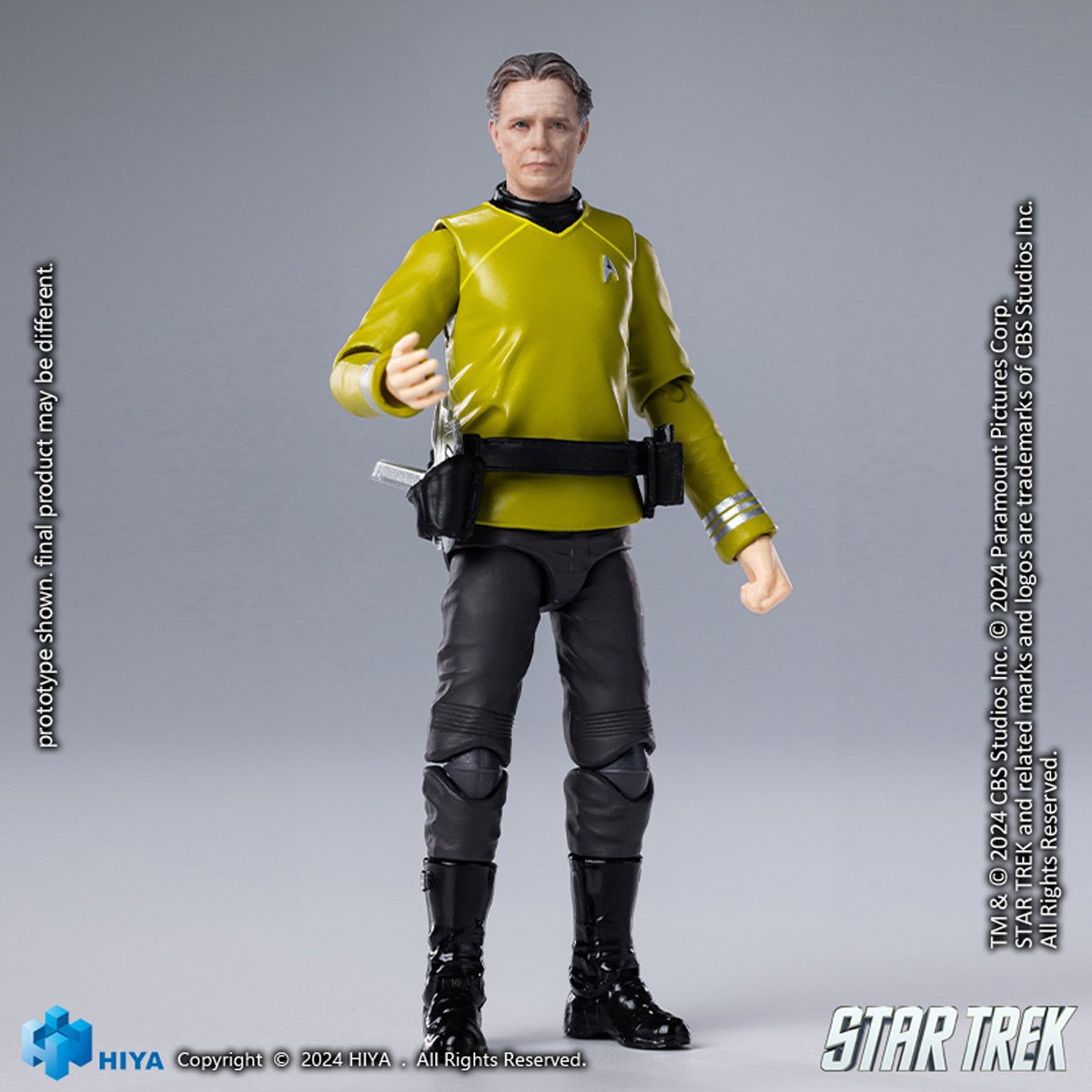 Star Trek 2009 Captain Christopher Pike Exquisite Mini Series 1:18 Scale Action Figure - Image 3