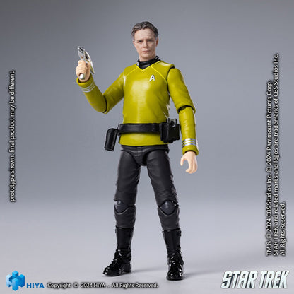 Star Trek 2009 Captain Christopher Pike Exquisite Mini Series 1:18 Scale Action Figure - Image 5