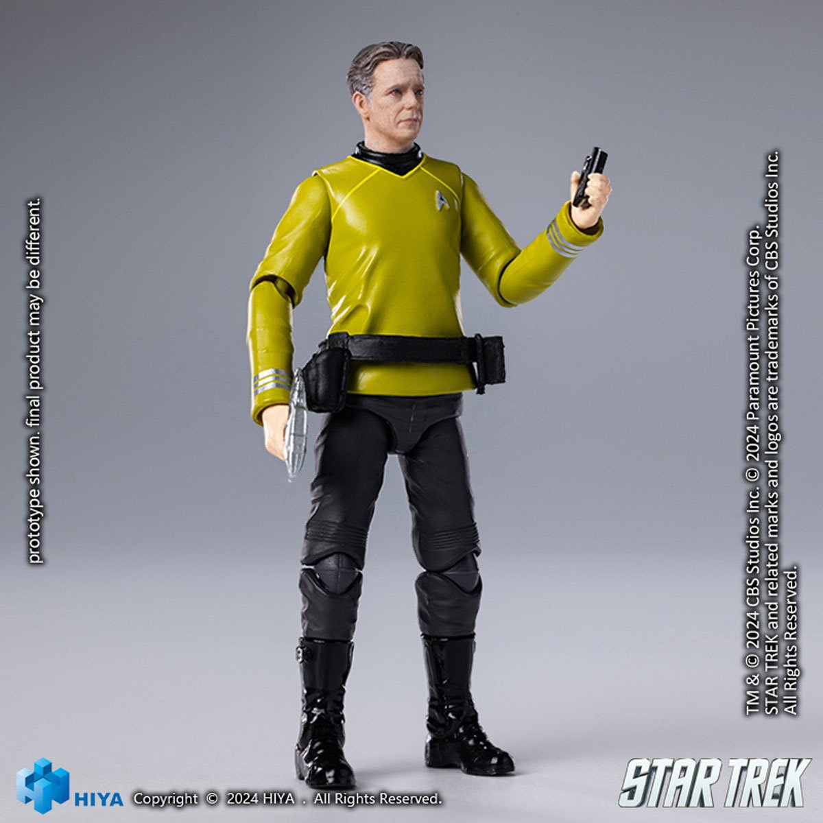 Star Trek 2009 Captain Christopher Pike Exquisite Mini Series 1:18 Scale Action Figure - Image 6