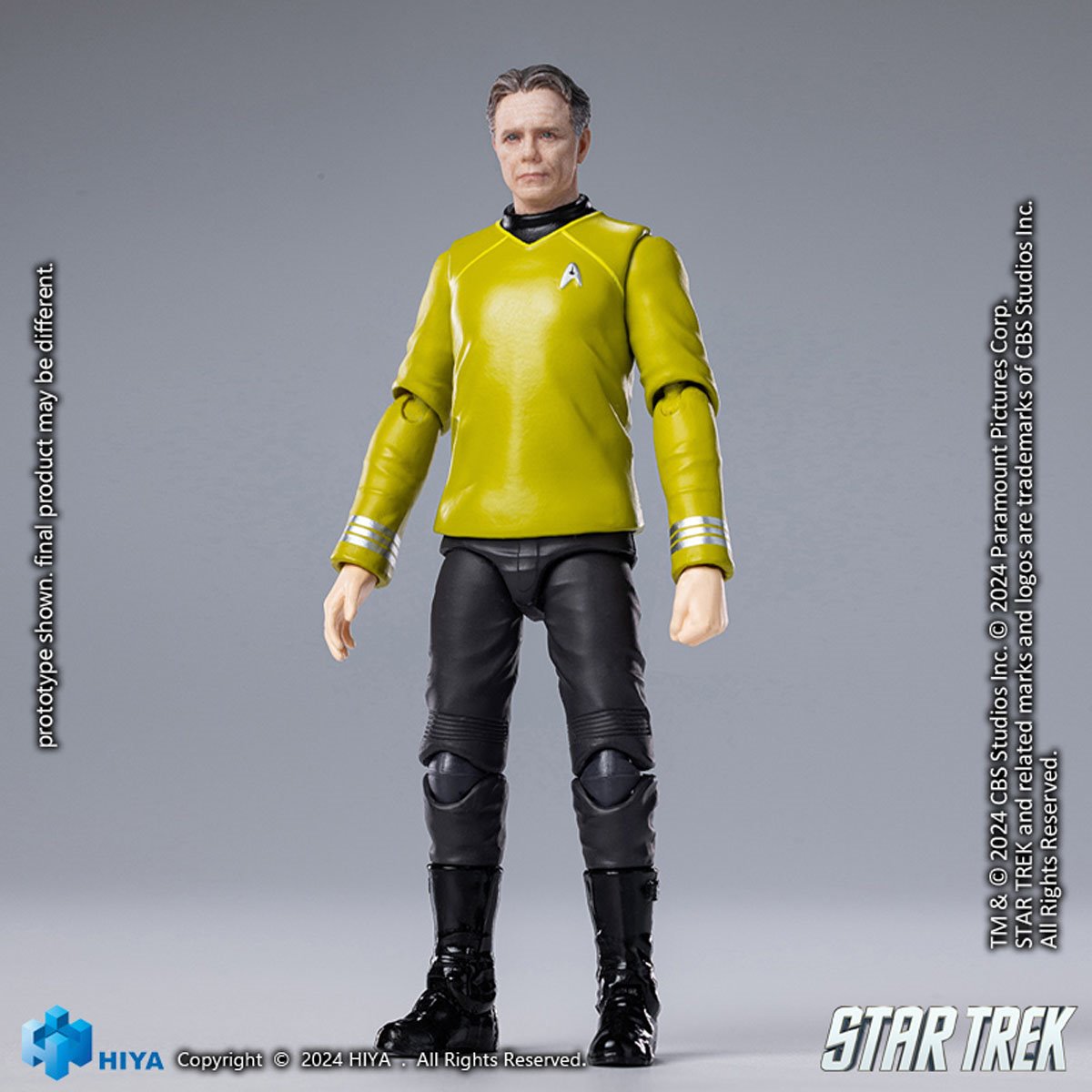 Star Trek 2009 Captain Christopher Pike Exquisite Mini Series 1:18 Scale Action Figure - Image 7