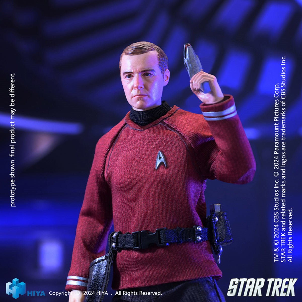 Star Trek 2009 Movie Scotty Exquisite Super 1:12 Scale Action Figure - Image 9