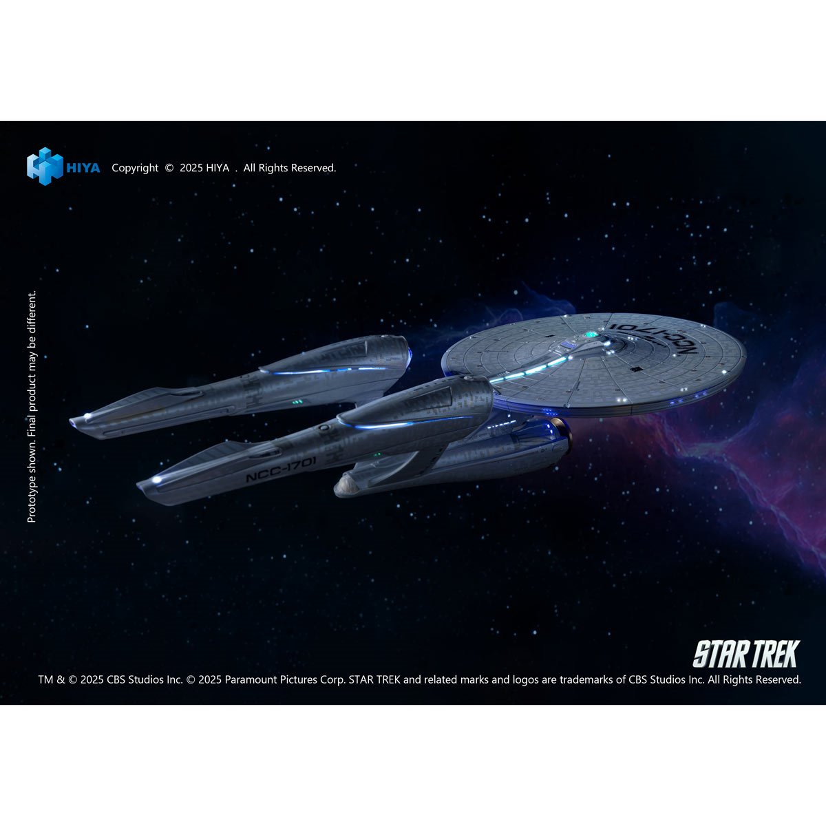 Star Trek 2009 U.S.S. Enterprise NCC-1701 REPLICAart Series Vehicle - Image 5