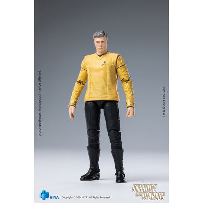 Star Trek: Strange New Worlds Captain Christopher Pike Exquisite Mini Series 1:18 Scale Action Figure - Image 4