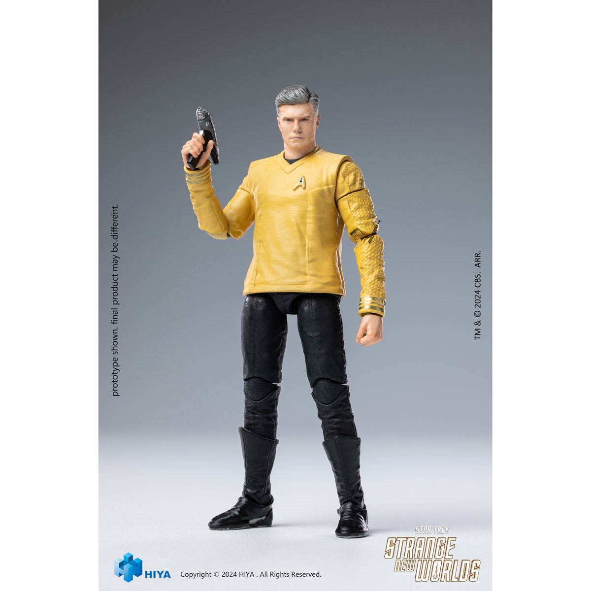 Star Trek: Strange New Worlds Captain Christopher Pike Exquisite Mini Series 1:18 Scale Action Figure - Image 5