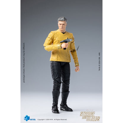 Star Trek: Strange New Worlds Captain Christopher Pike Exquisite Mini Series 1:18 Scale Action Figure - Image 6