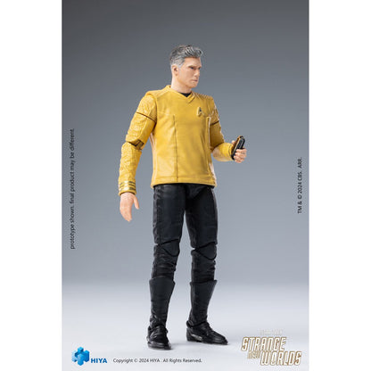 Star Trek: Strange New Worlds Captain Christopher Pike Exquisite Mini Series 1:18 Scale Action Figure - Image 7