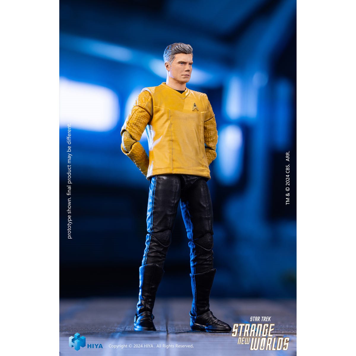 Star Trek: Strange New Worlds Captain Christopher Pike Exquisite Mini Series 1:18 Scale Action Figure - Image 10