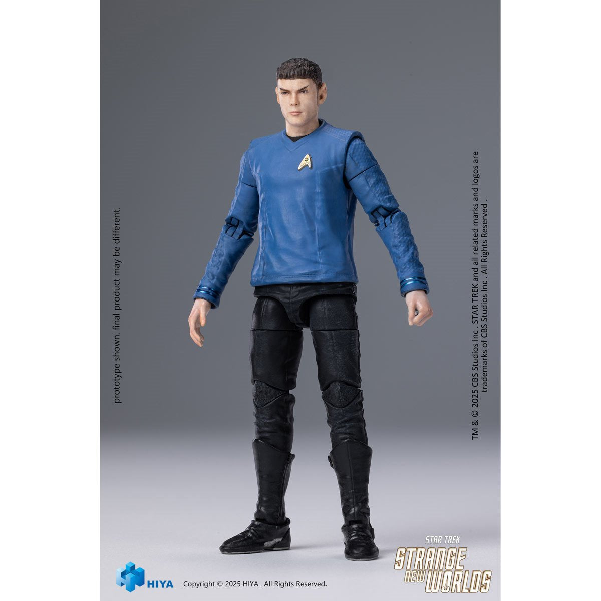 Star Trek: Strange New Worlds Spock Exquisite Mini Series 1:18 Scale Action Figure - Image 3
