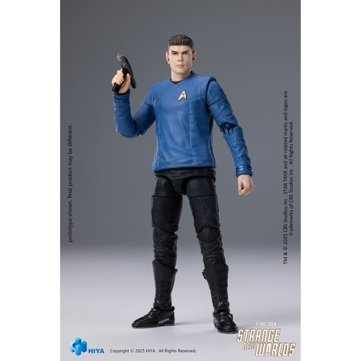 Star Trek: Strange New Worlds Spock Exquisite Mini Series 1:18 Scale Action Figure - Image 4