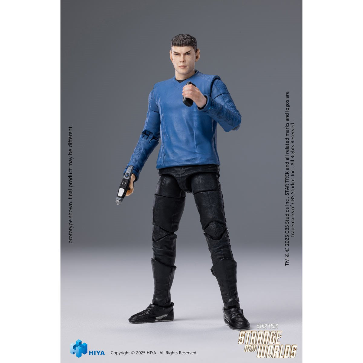 Star Trek: Strange New Worlds Spock Exquisite Mini Series 1:18 Scale Action Figure - Image 5