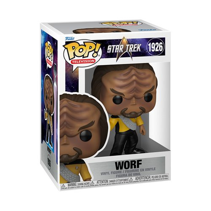 Star Trek: The Next Generation Worf Funko Pop! Vinyl Figure (Restricted Item)