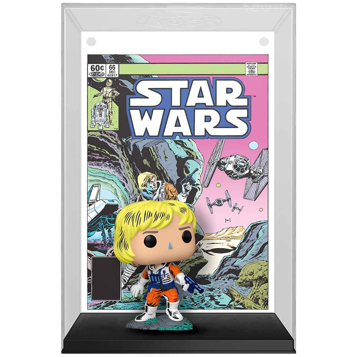 Star Wars #66 Luke Skywalker Funko Pop! Comic Cover Figure with Case #07 - Image 2