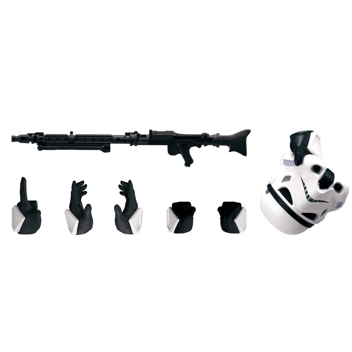 Star Wars: A New Hope Han Solo Stormtrooper Disguise Version Blokees Model Kit - Image 3