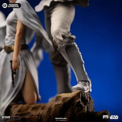 Star Wars: A New Hope Luke and Leia Deluxe 1:10 Art Scale Limited Edition Statue - Image 8