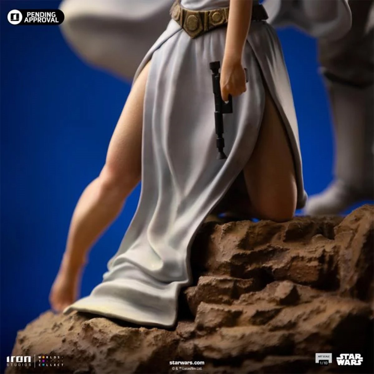 Star Wars: A New Hope Luke and Leia Deluxe 1:10 Art Scale Limited Edition Statue - Image 9
