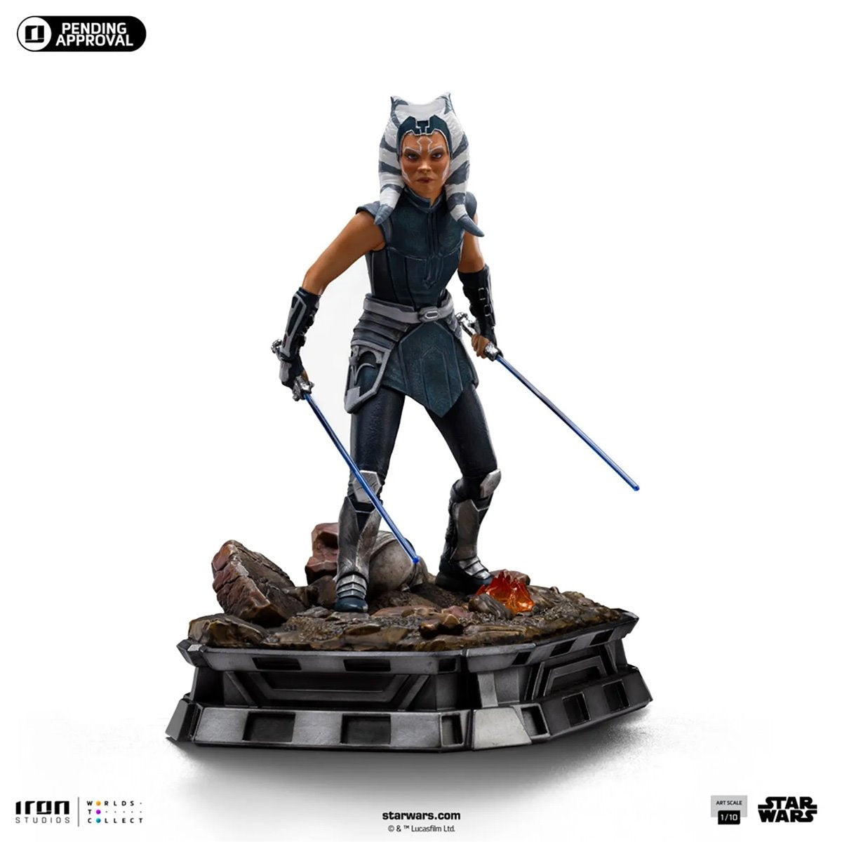 Star Wars: Ahsoka Tano Padawan Version 1:10 Art Scale Limited Edition Statue - Image 2