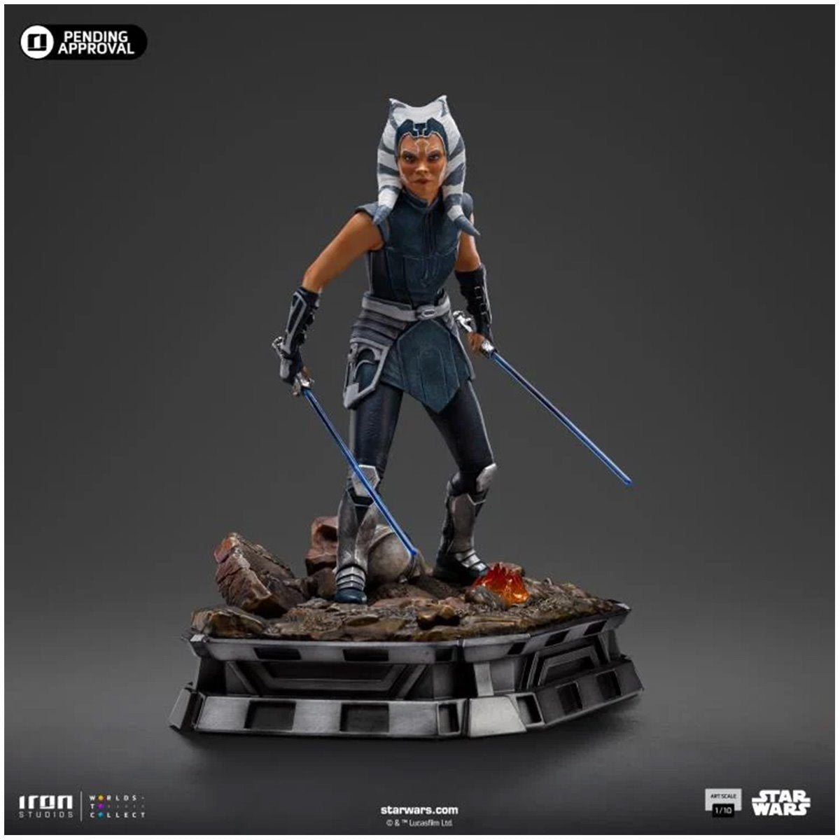 Star Wars: Ahsoka Tano Padawan Version 1:10 Art Scale Limited Edition Statue - Image 3