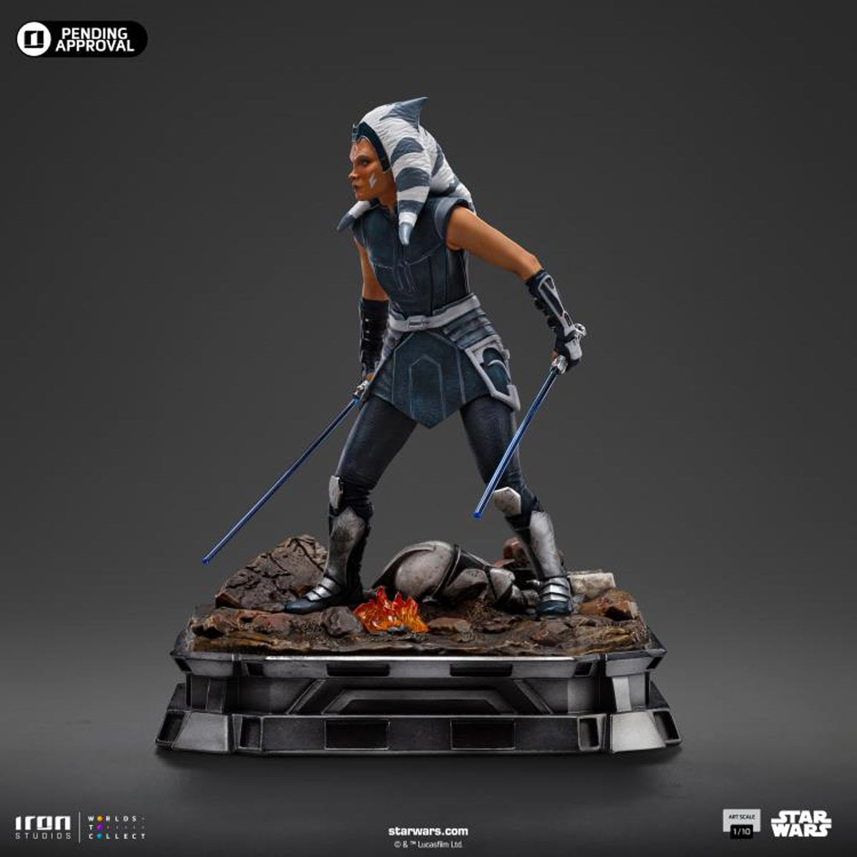 Star Wars: Ahsoka Tano Padawan Version 1:10 Art Scale Limited Edition Statue - Image 4