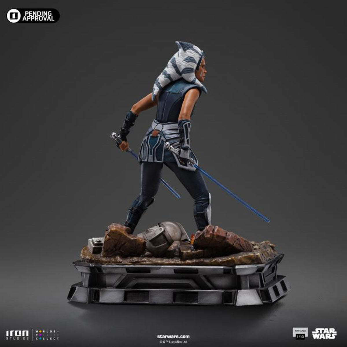 Star Wars: Ahsoka Tano Padawan Version 1:10 Art Scale Limited Edition Statue - Image 5