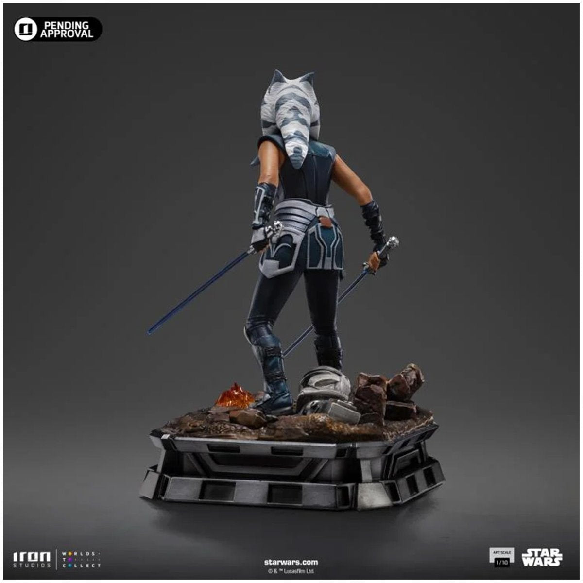 Star Wars: Ahsoka Tano Padawan Version 1:10 Art Scale Limited Edition Statue - Image 6