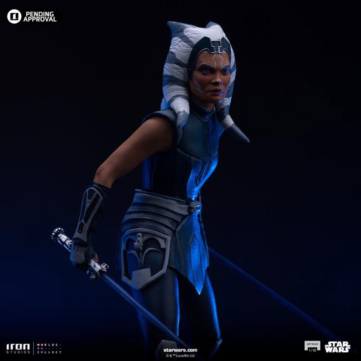 Star Wars: Ahsoka Tano Padawan Version 1:10 Art Scale Limited Edition Statue - Image 7