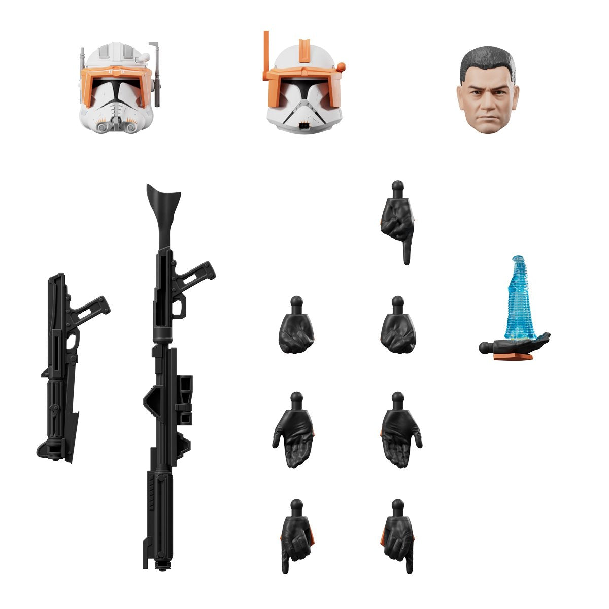 Star Wars: Attack of the Clones Clone Commander Cody Champion Class Model Kit - Image 9