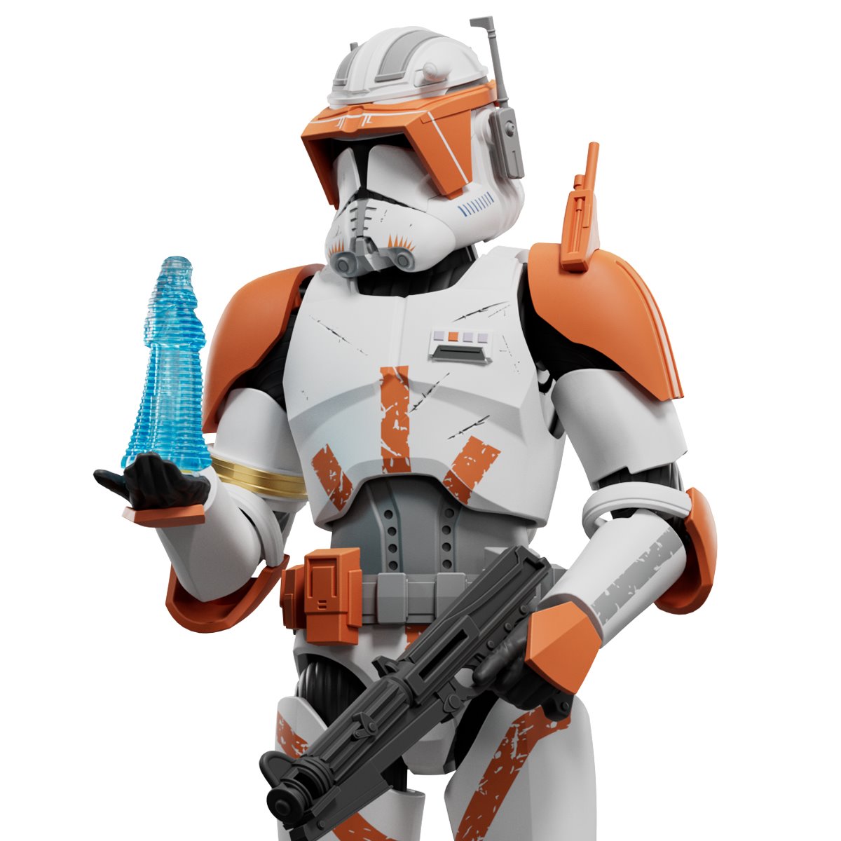 Star Wars: Attack of the Clones Clone Commander Cody Champion Class Model Kit