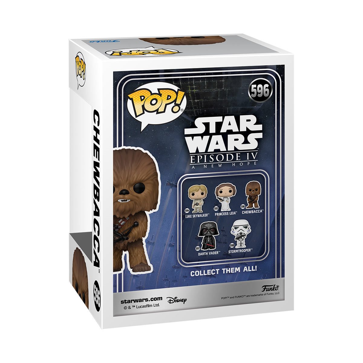 Star Wars Classics Chewbacca Funko Pop! Vinyl Figure #596 - Image 3