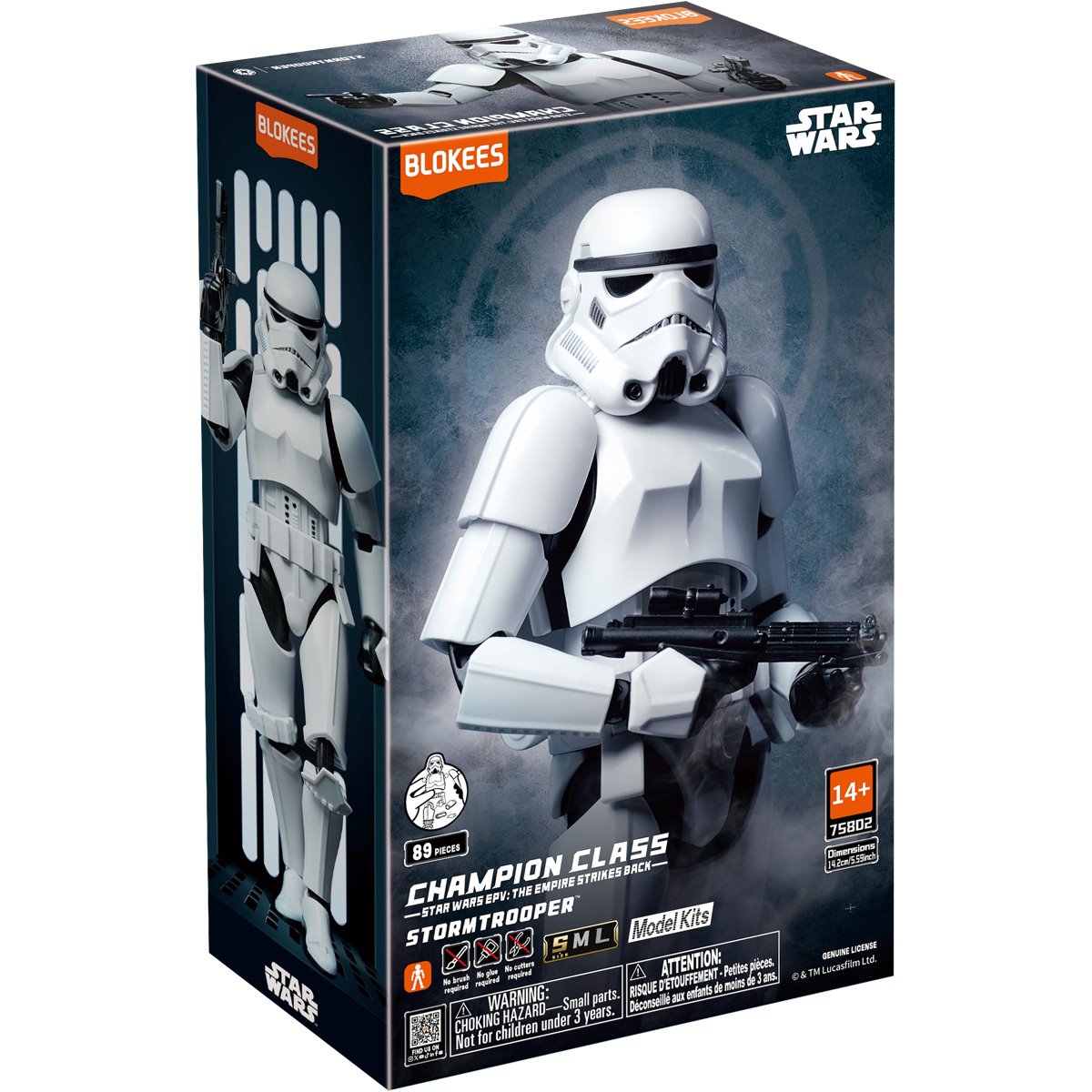 Star Wars Empire Strikes Back Stormtrooper Blokees Model Kit - Image 7