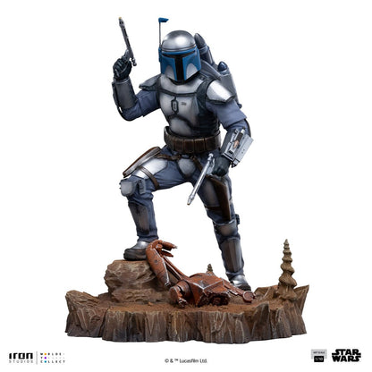 Star Wars Jango Fett Art 1:10 Scale Statue - Image 2