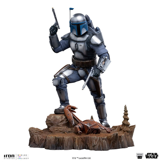 Star Wars Jango Fett Art 1:10 Scale Statue - Image 2