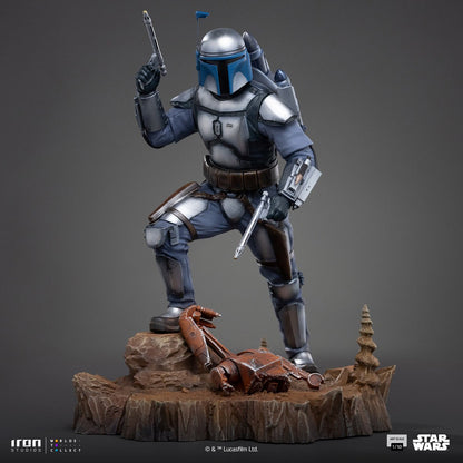 Star Wars Jango Fett Art 1:10 Scale Statue - Image 3
