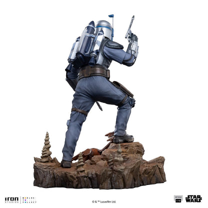 Star Wars Jango Fett Art 1:10 Scale Statue - Image 6
