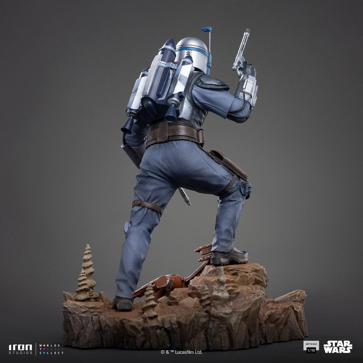 Star Wars Jango Fett Art 1:10 Scale Statue - Image 7
