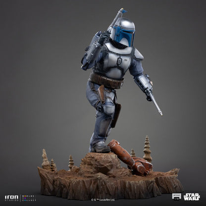 Star Wars Jango Fett Art 1:10 Scale Statue - Image 9