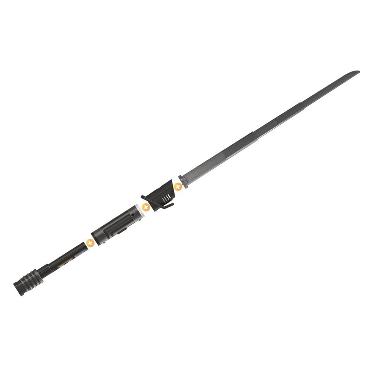 Star Wars Lightsaber Forge Darksaber Electronic Extendable Black Lightsaber - Image 2