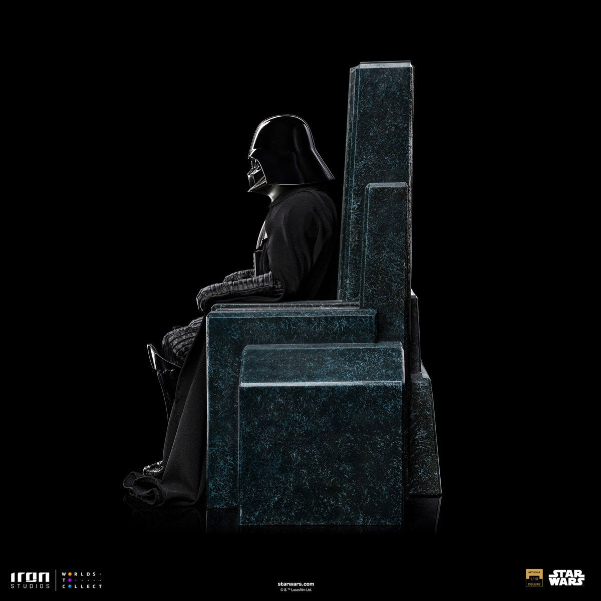 Star Wars: Obi-Wan Kenobi Darth Vader on Throne 1:10 Art Scale Limited Edition Statue - Image 8