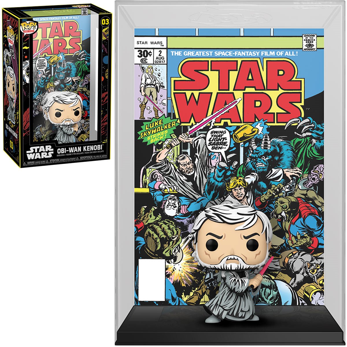 Star Wars Obi-Wan Kenobi Funko Pop! Comic Cover Figure #03 with Case - Image 2