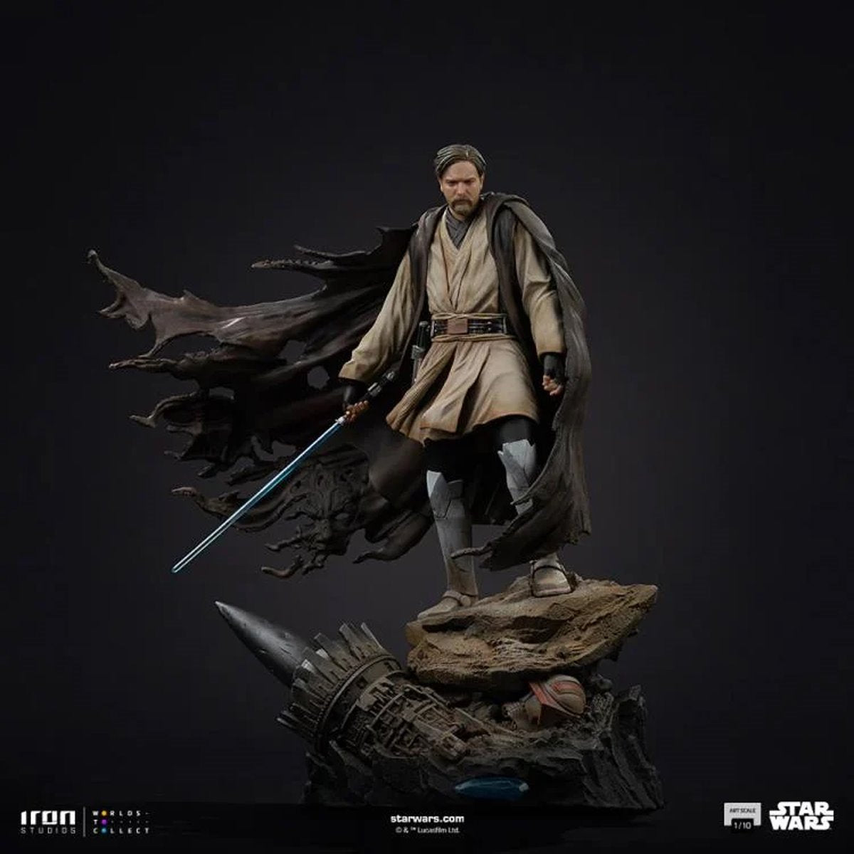Star Wars Obi-Wan Kenobi Signatures 1:10 Art Scale Statue - Image 2