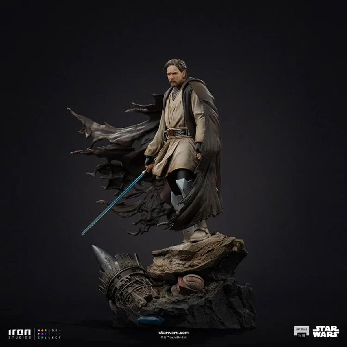Star Wars Obi-Wan Kenobi Signatures 1:10 Art Scale Statue - Image 4