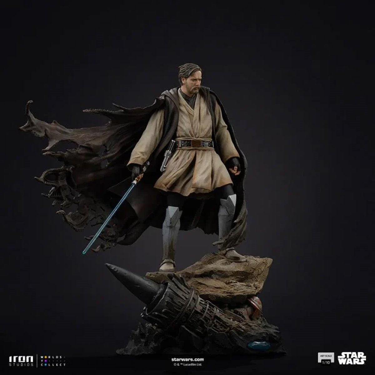 Star Wars Obi-Wan Kenobi Signatures 1:10 Art Scale Statue - Image 5