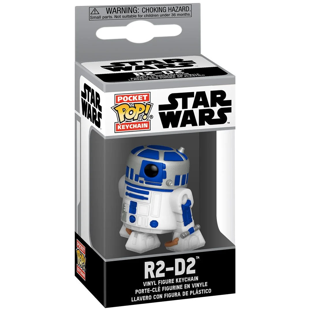 Star Wars R2-D2 Funko Pocket Pop! Key Chain - Image 3