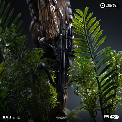 Star Wars: Return of the Jedi Chewbacca and Tokkat 1:10 Art Scale Limited Edition Statue - Image 7