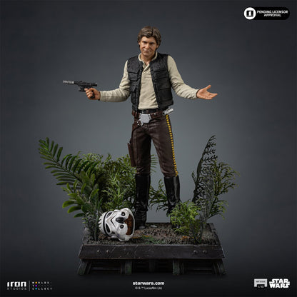 Star Wars: Return of the Jedi Han Solo 1:10 Art Scale Limited Edition Statue - Image 3