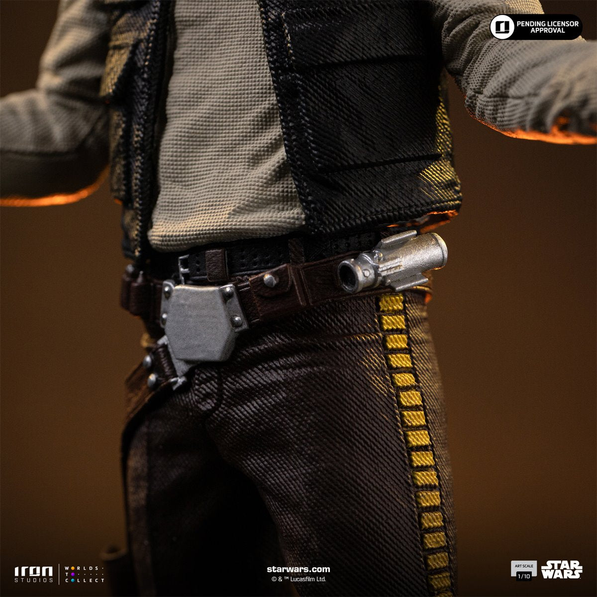 Star Wars: Return of the Jedi Han Solo 1:10 Art Scale Limited Edition Statue - Image 4