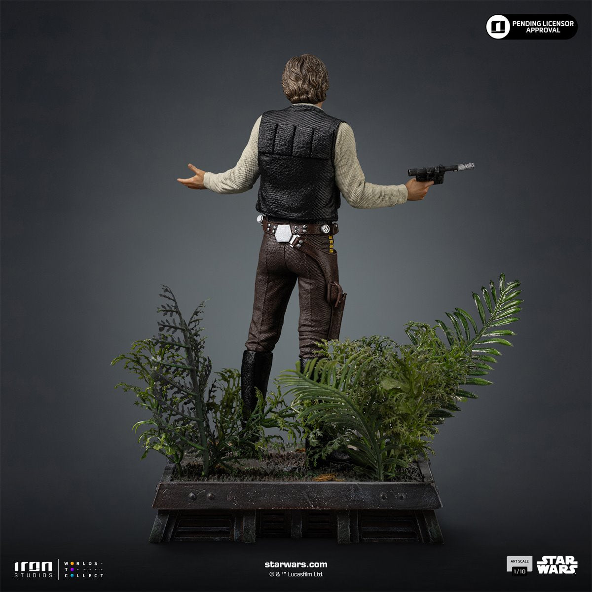 Star Wars: Return of the Jedi Han Solo 1:10 Art Scale Limited Edition Statue - Image 9