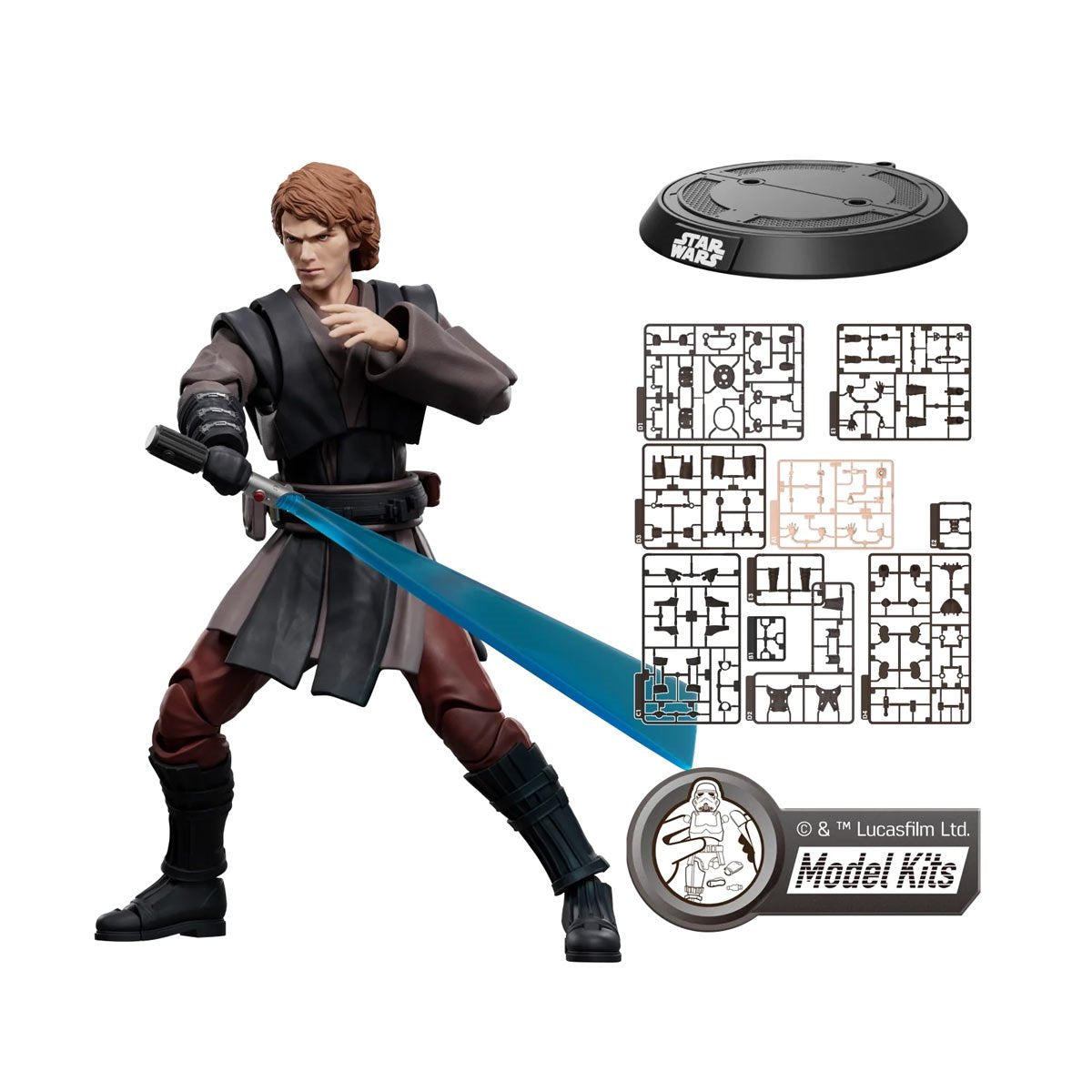 Star Wars: Revenge of the Sith Anakin Skywalker Champion Class 08 Model Kit - Image 5