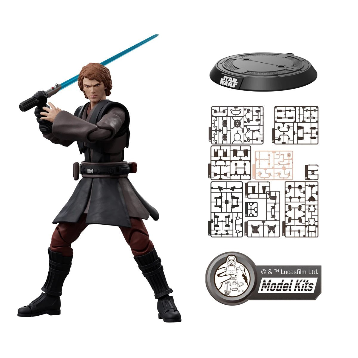 Star Wars: Revenge of the Sith Anakin Skywalker Champion Class 08 Model Kit - Image 6