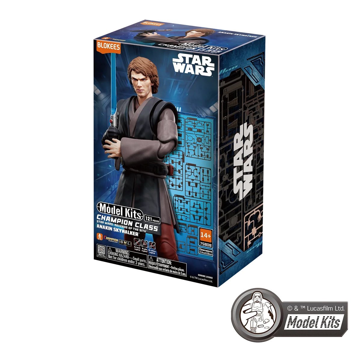 Star Wars: Revenge of the Sith Anakin Skywalker Champion Class 08 Model Kit - Image 7